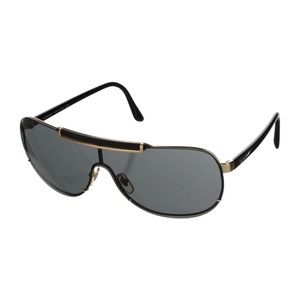 Versace Mens Shield Tinted Sunglasses